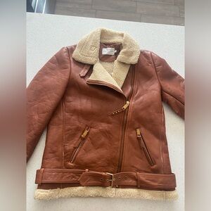 Rebecca minkoff leather jacket